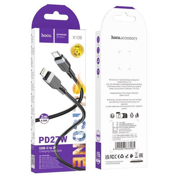 Hoco. X109 Energy PD silicone charging data cable