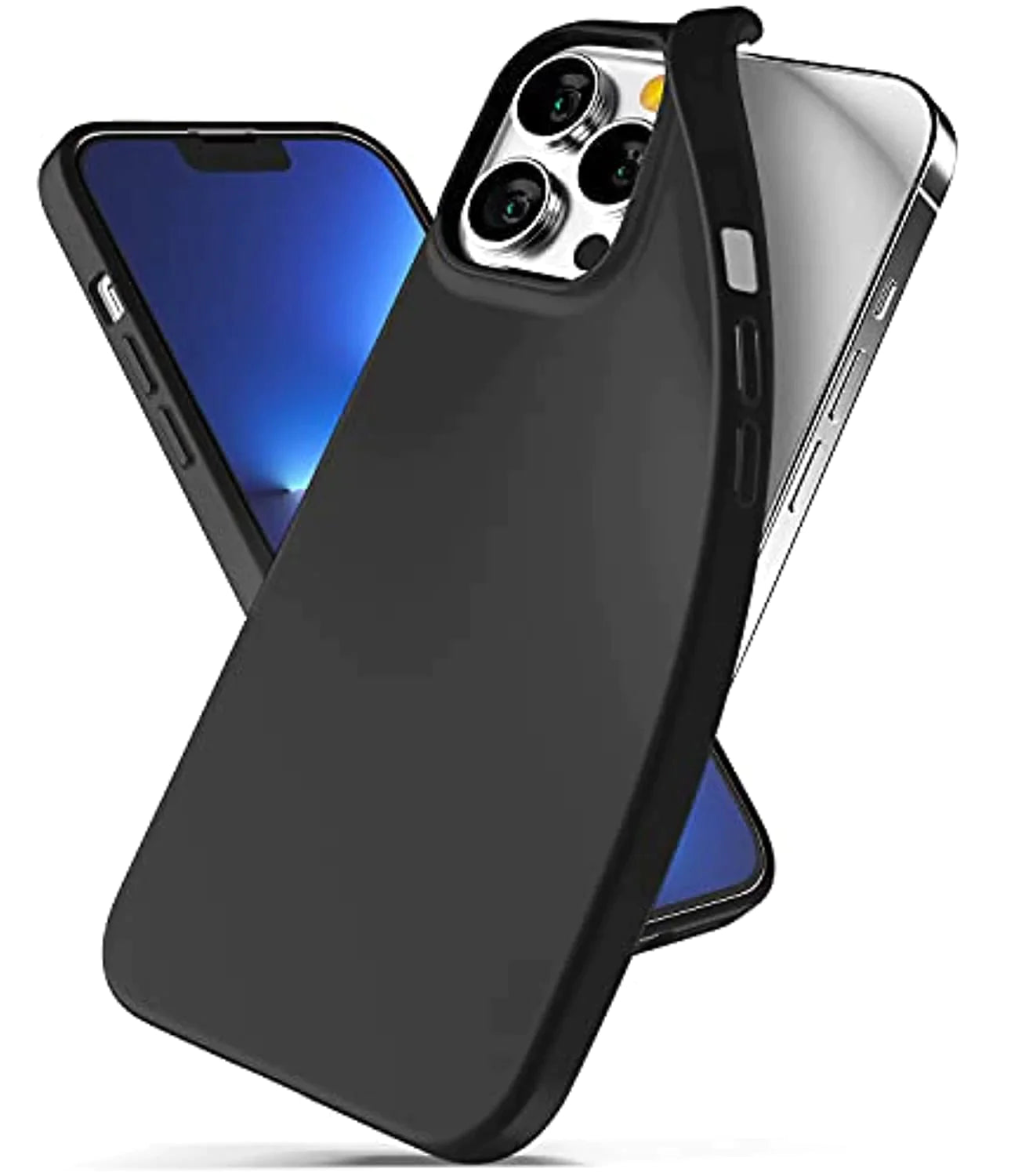 Goospery Soft Feeling Jelly for iPhone 14 Pro Max Case Flexible TPU Protective Phone Cover