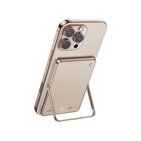 Lito Magnetic Powerbank 5000mAh with Stand 5 in 1