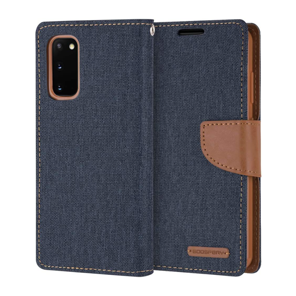 Goospery Canvas Diary Case for Samsung Galaxy S10E/Lite