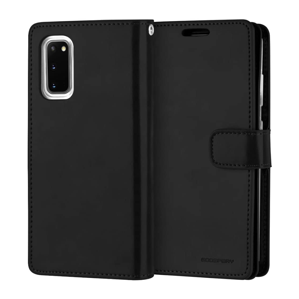 Bluemoon MagSafe Black Wallet Diary Case Samsung S25/S24 Plus