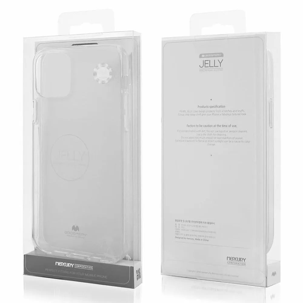 Goospery Mercury Transparent Clear Jelly Case For iPhone 14 Pro