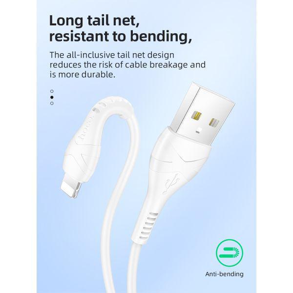 Hoco USB A to USB C Anti Bending cable 100CM/1M