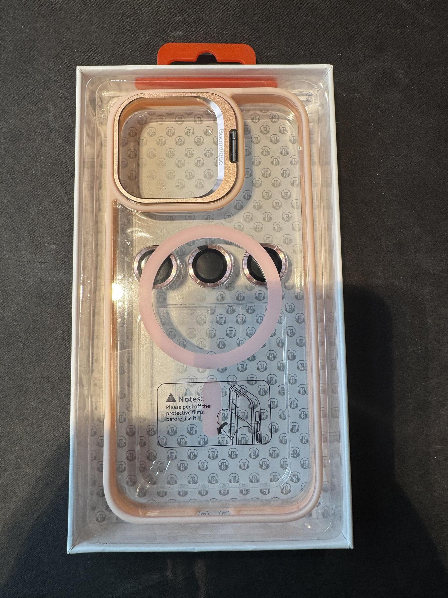 Boomtique iPhone 16 Pro Max with Stand