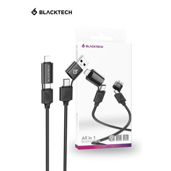 Blacktech 4 in 1 Type A,Type C and Lightning