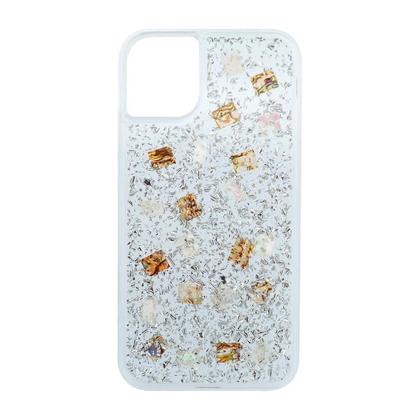 Boomtique Silver Mother of Pearl Case for iPhone XR
