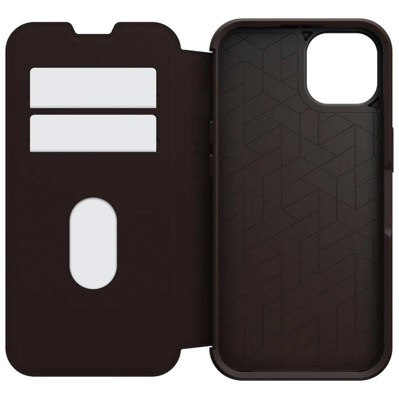 OtterBox Strada Card Folio Wallet Case iPhone 13 (6.1") - Espresso Brown