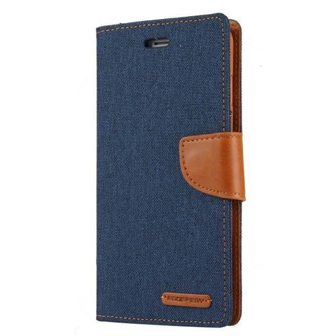 Goospery Wallet Case Blue for Galaxy S22+