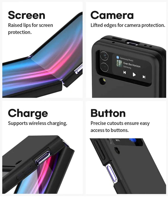 Goospery Fard Case Black for Galaxy Z Flip4