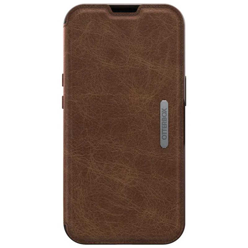 OtterBox Strada Card Folio Wallet Case iPhone 13 (6.1") - Espresso Brown