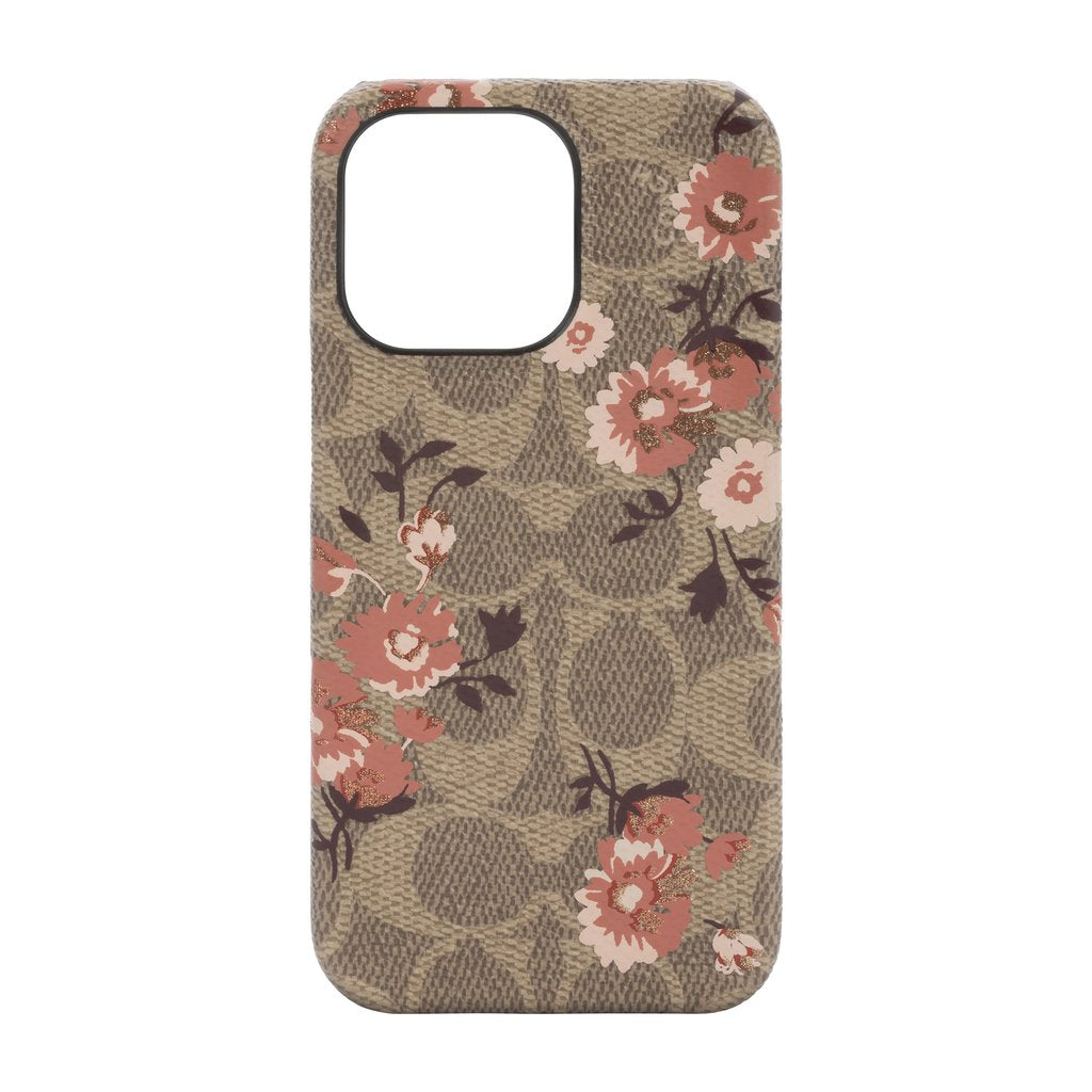Coach Slim Wrap for iPhone 13 Pro- PRAIRIE ROSE