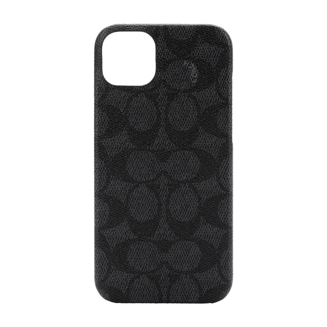 Coach Signature C Black Slim Wrap Case for iPhone 14 Plus