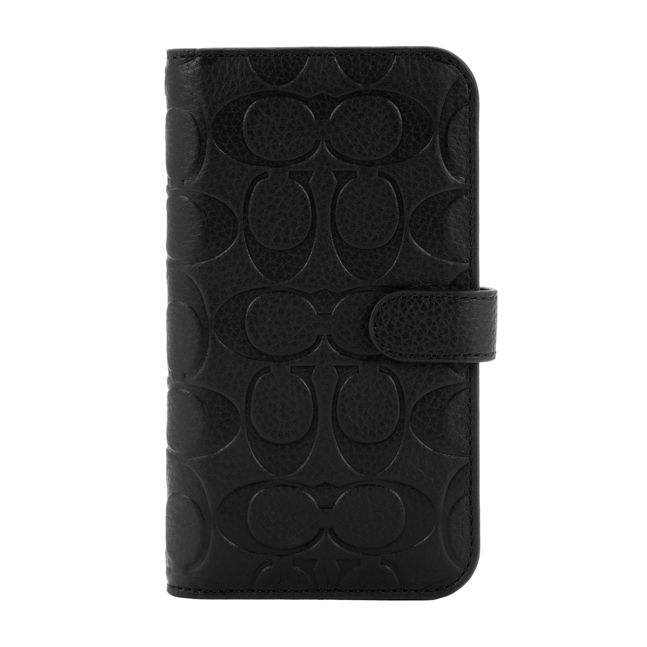 Coach Signature C Black Wallet Case for iPhone 14/13