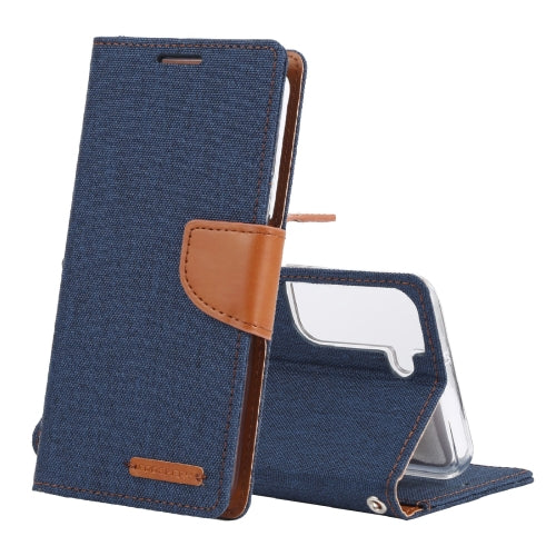Goospery Wallet Case Blue for Galaxy S22+