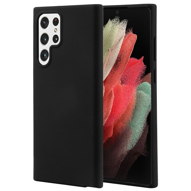 Goospery Soft TPU Case Black for Galaxy S22 Ultra