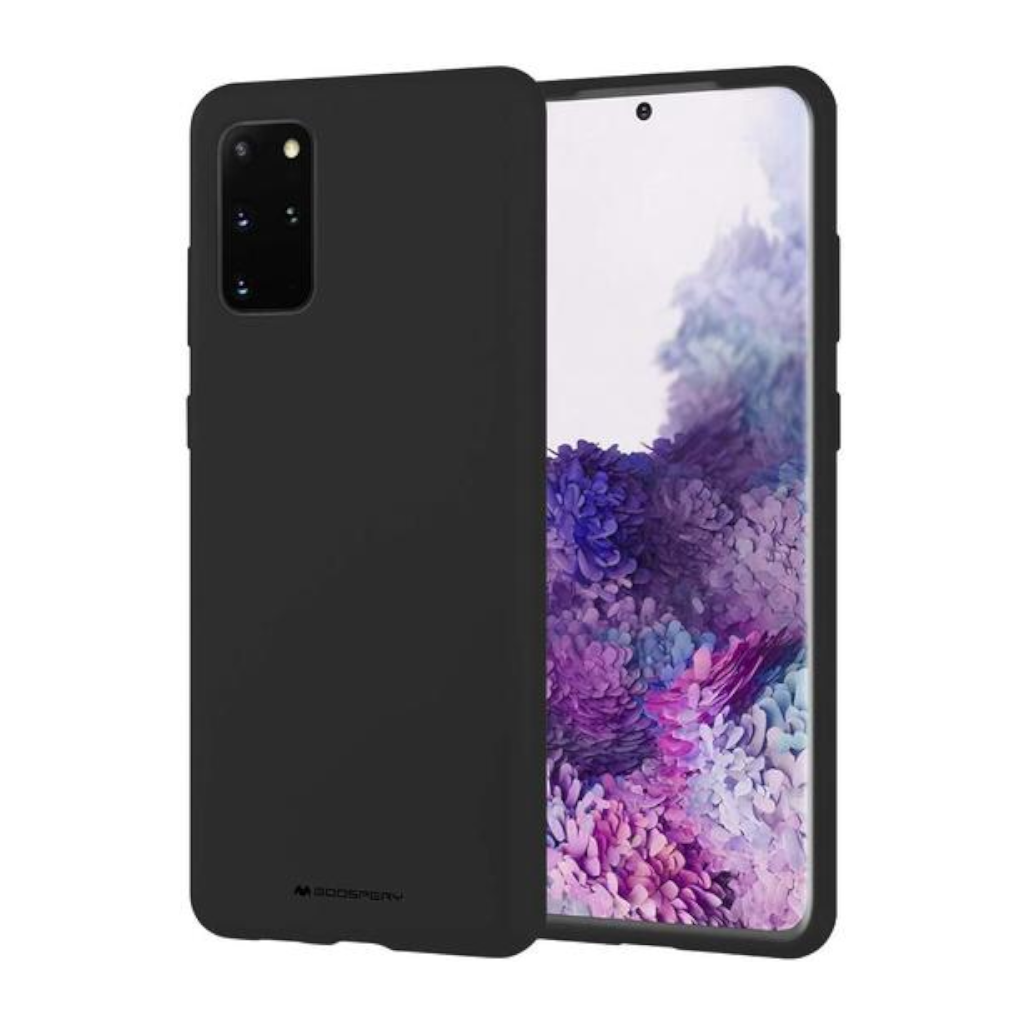 Goospery Mercury Black Soft Feeling Jelly Case for Samsung Galaxy S20 Plus