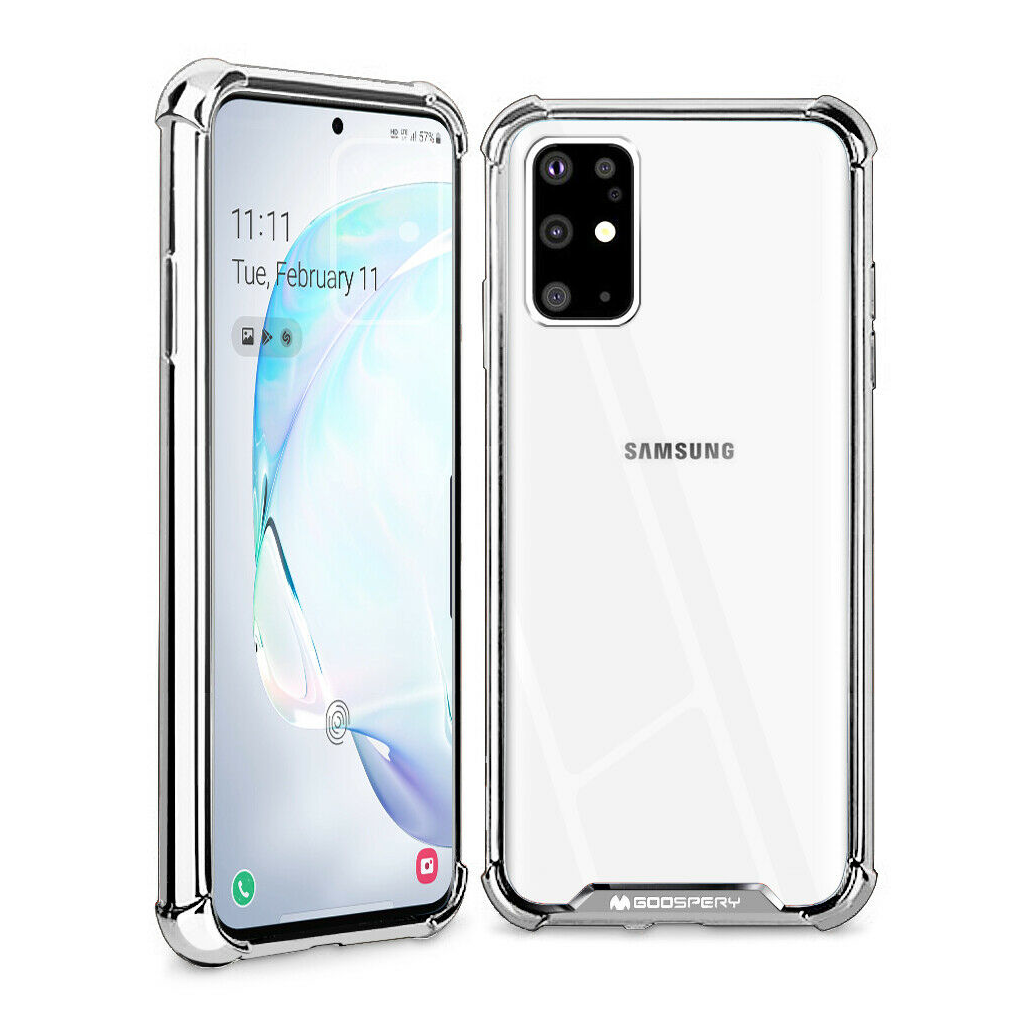 Goospery Mercury Clear Jelly Case for Samsung Galaxy S20 Plus