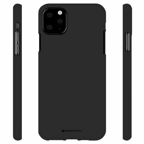Goospery Soft Feeling Jelly Black for iPhone 12 / 12 Pro