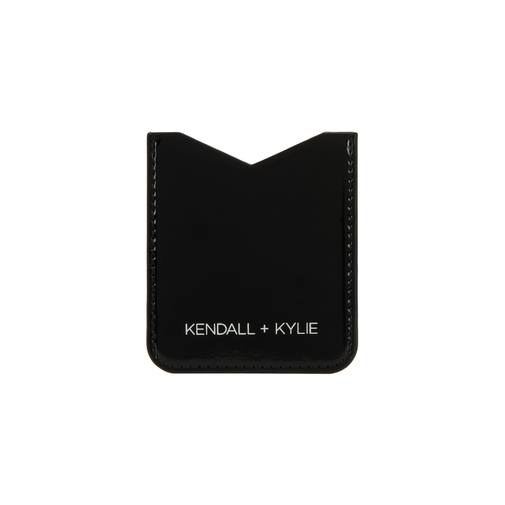 Kendall + Kylie Sticker Pocket Universal - Black Patent