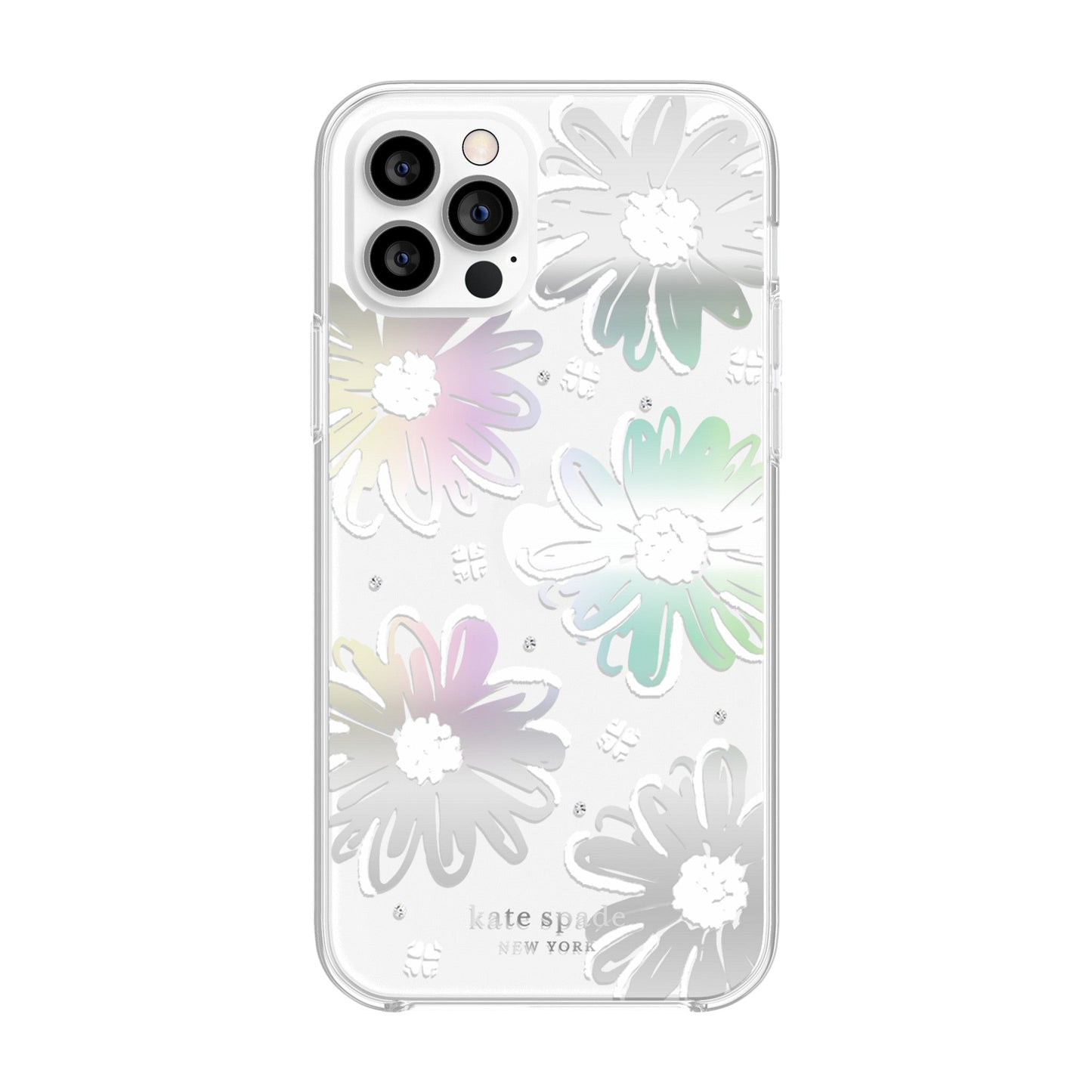 Kate Spade Daisy Iridescent Hardshell for iPhone 12 / 12 Pro