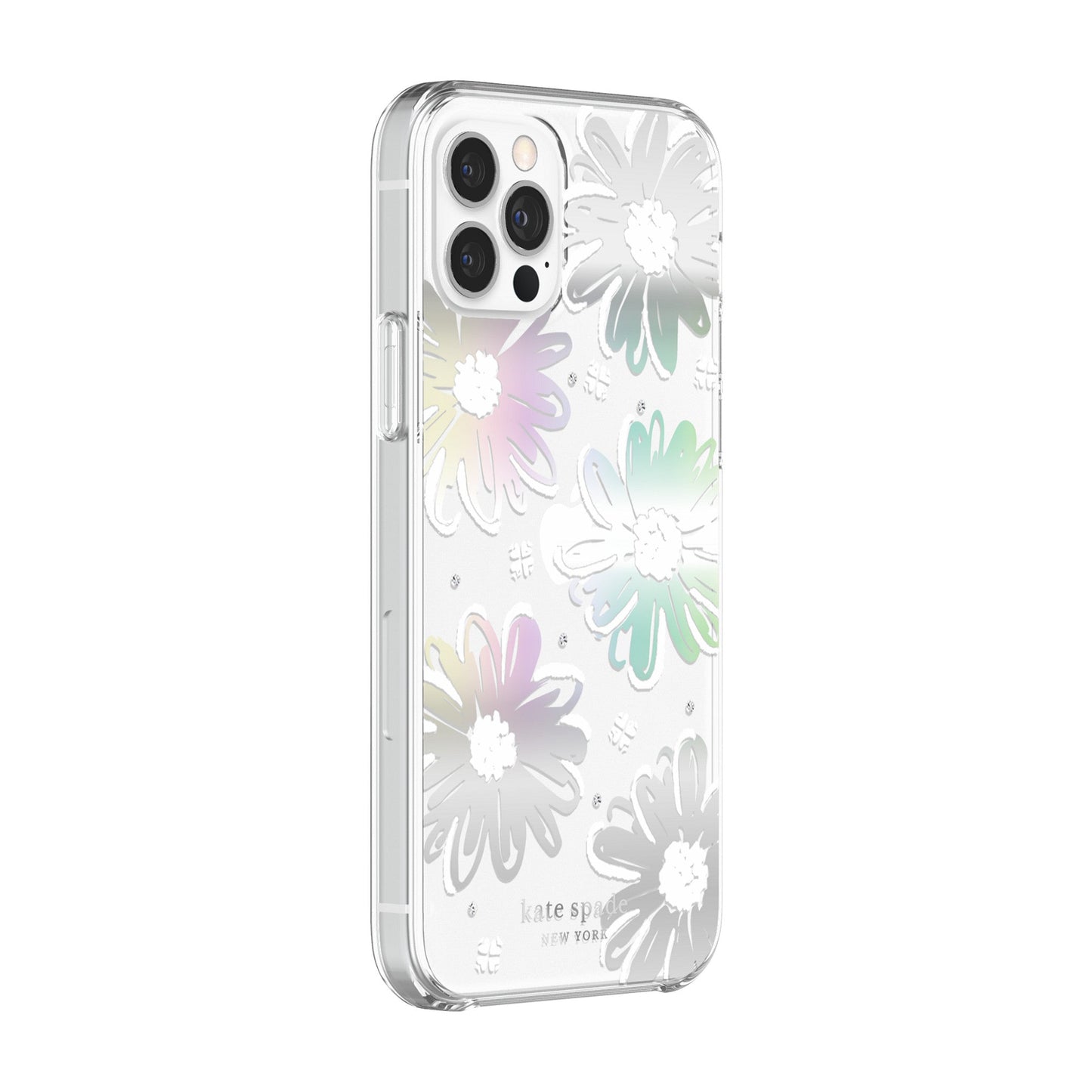 Kate Spade Daisy Iridescent Hardshell for iPhone 12 / 12 Pro