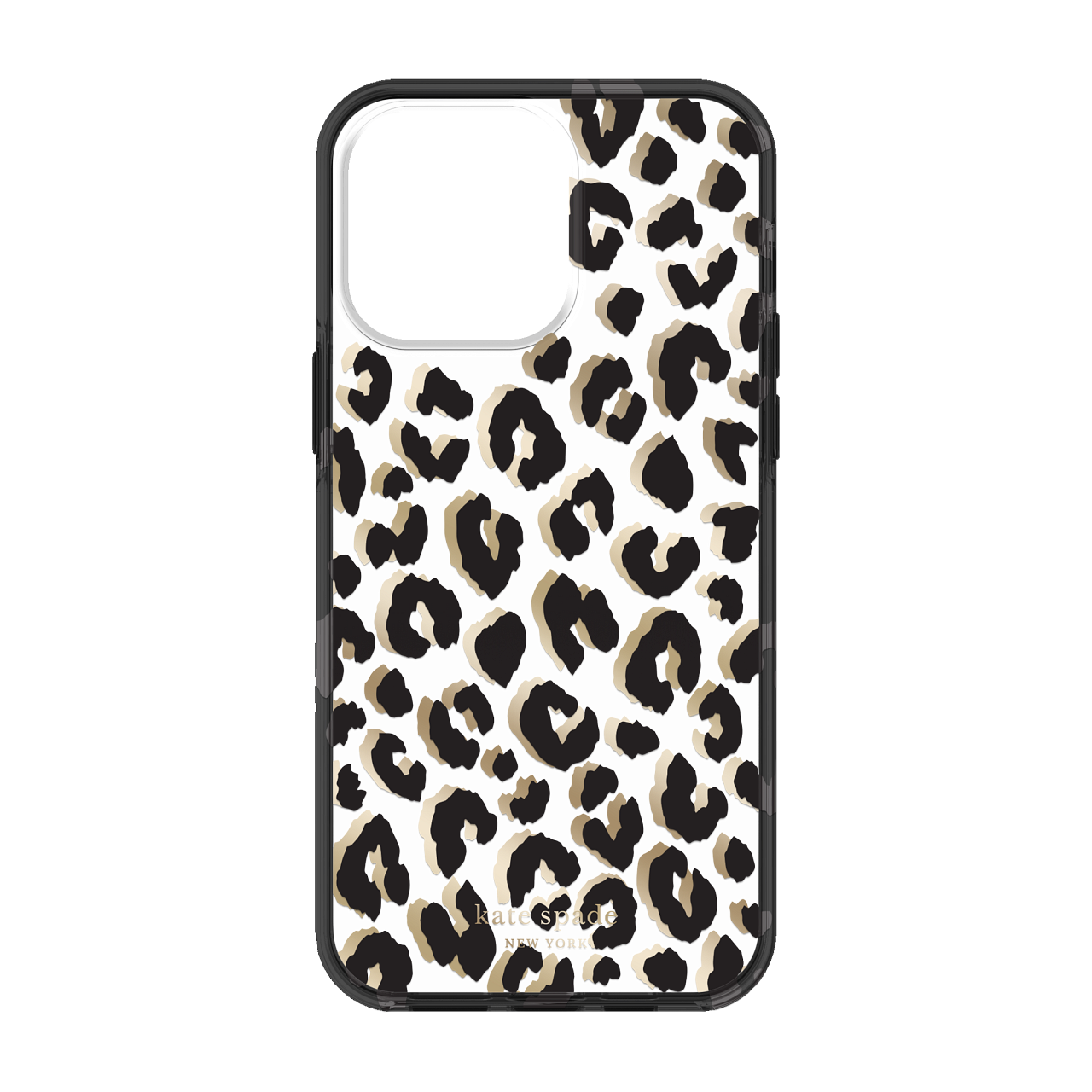 Kate Spade New York Leopard Protective Hardshell Case for iPhone 14 Pro