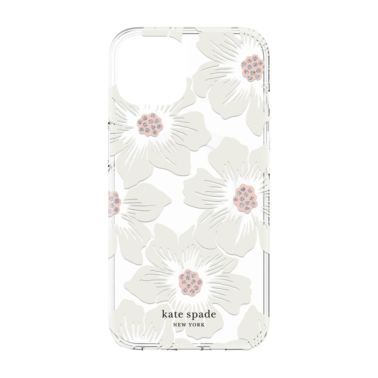 Kate Spade New York Hollyhock Protective Hardshell Case for iPhone 14/13