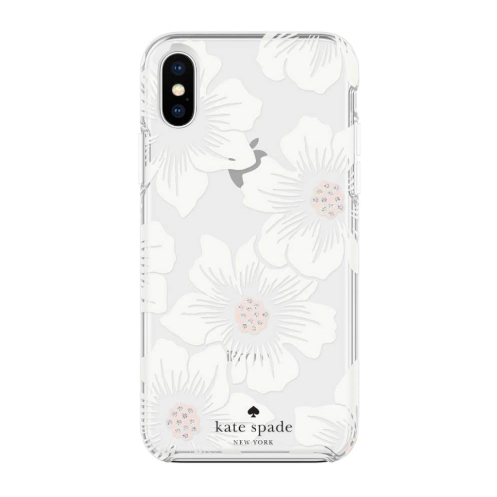 Kate Spade New York Hollyhock Floral Cream Case for iPhone X/Xs