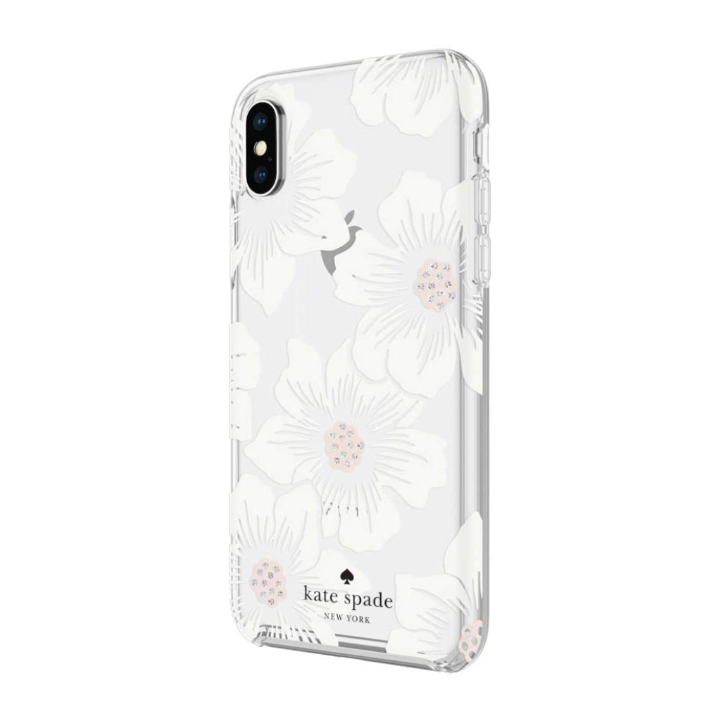 Kate Spade New York Hollyhock Floral Cream Case for iPhone X/Xs