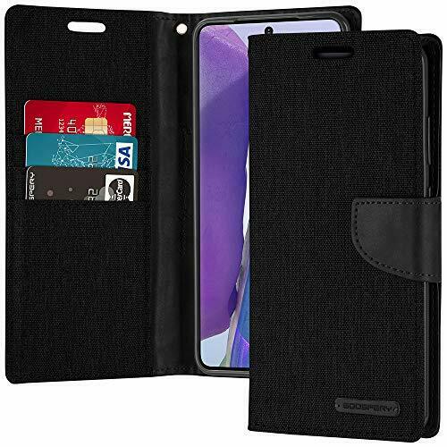 Goospery Canvas Diary Black for Samsung Galaxy Note 20