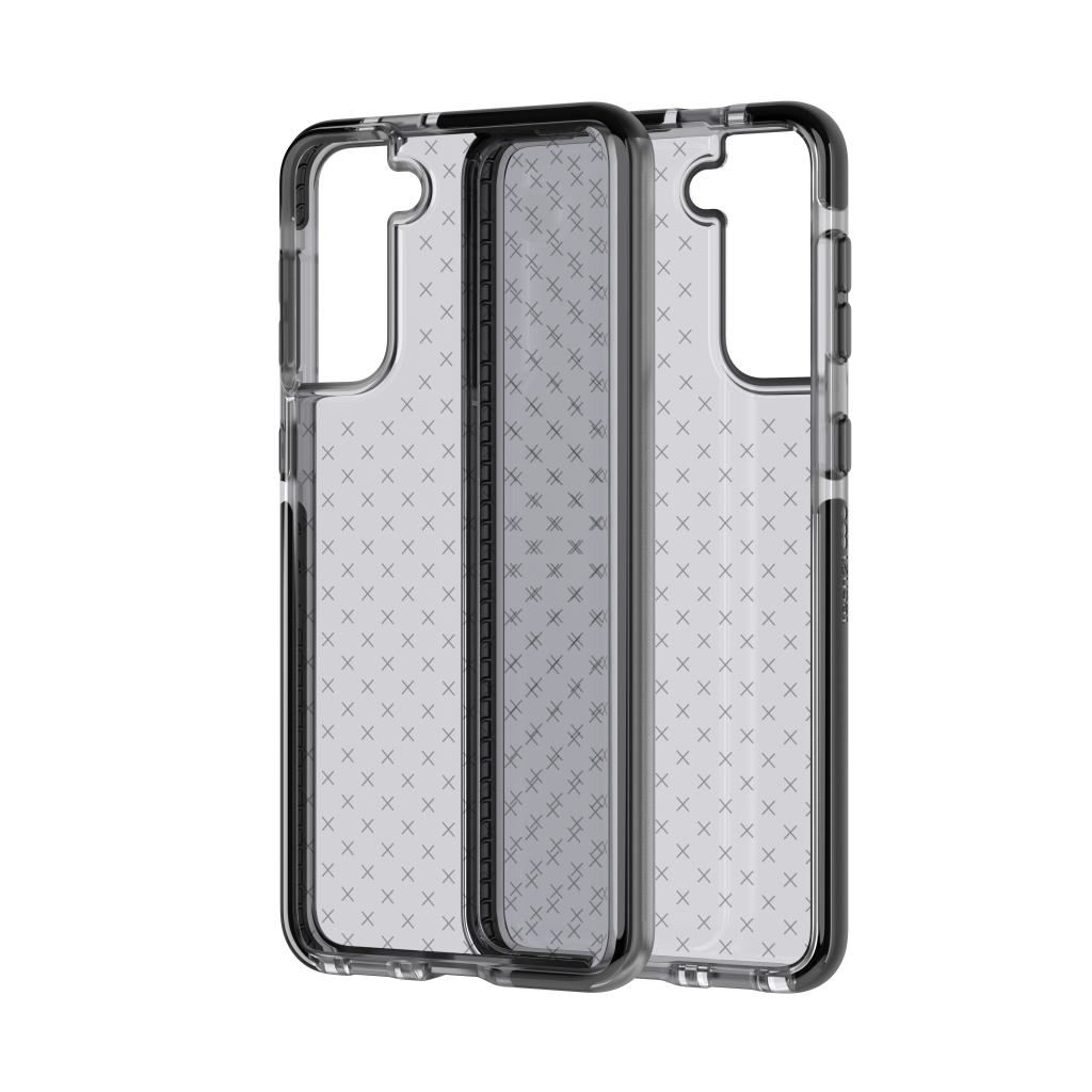 Tech 21 Evo Check Smokey Black for Samsung S21 Plus