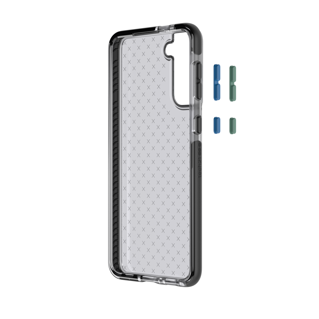 Tech 21 Evo Check Smokey Black for Samsung S21 Plus