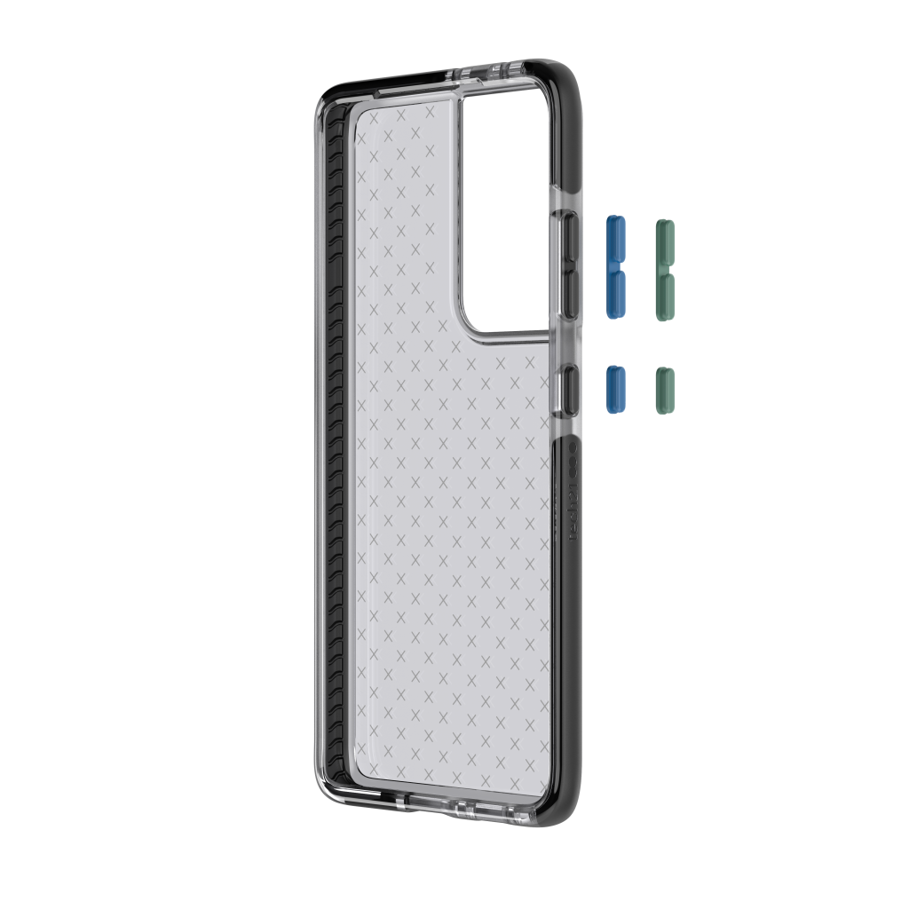 Tech 21 Evo Check Smokey Black for Samsung Galaxy S21 Ultra