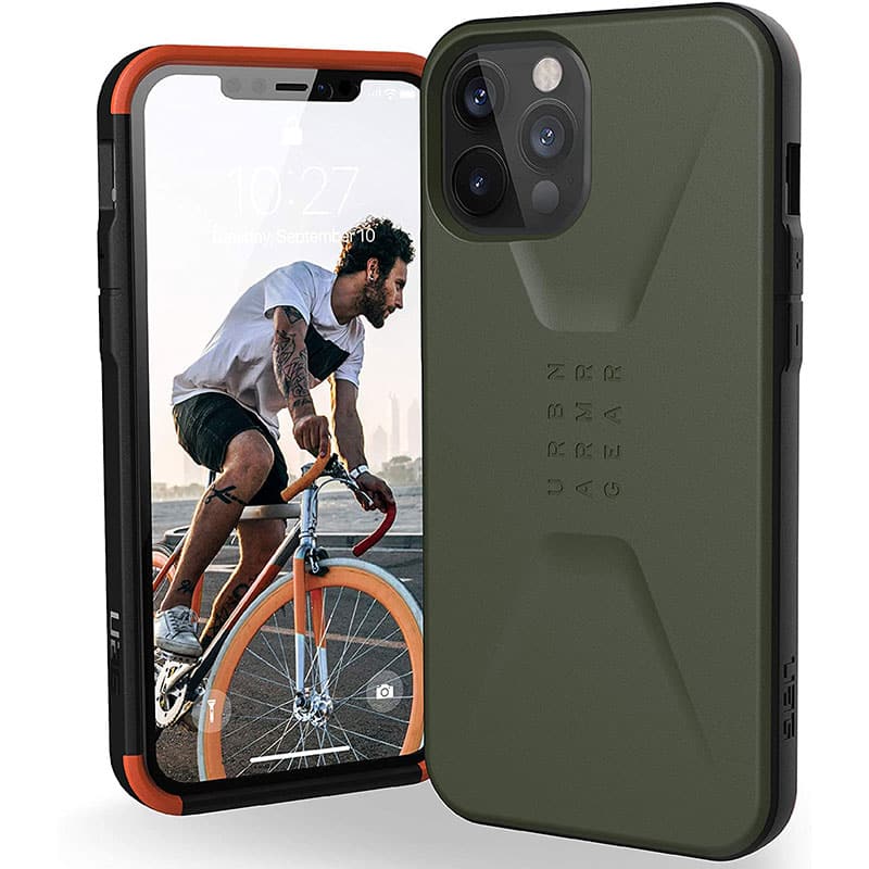 UAG CIVILIAN SERIES IPHONE 13 PRO 5G CASE- olive