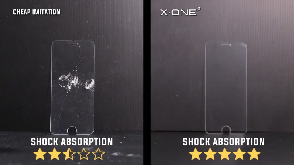 X-One Extreme Shock Eliminator 7H Screen Protector for all iPhones (4th Generation)