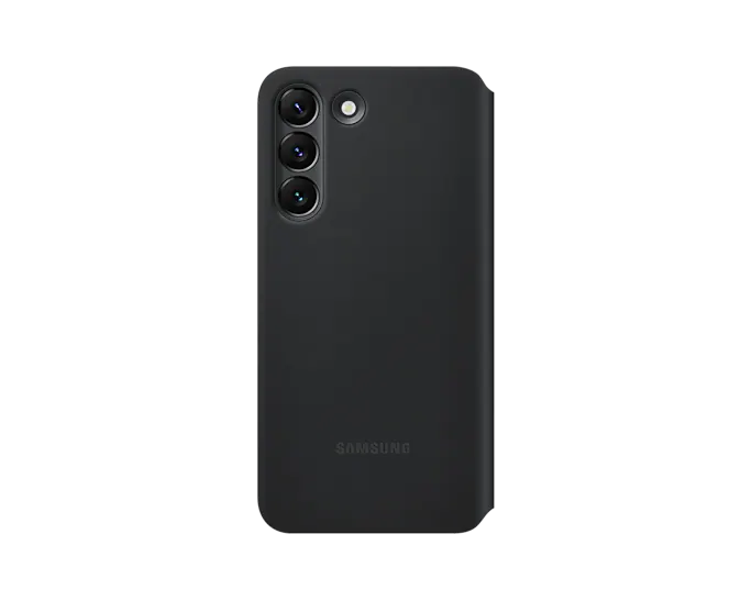 Samsung Smart Clear View Cover Black for Galaxy S22+