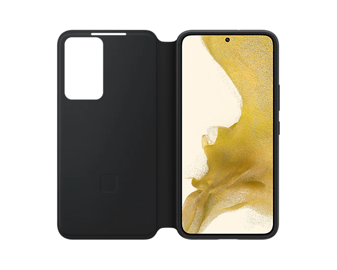 Samsung Smart Clear View Cover Black for Galaxy S22+
