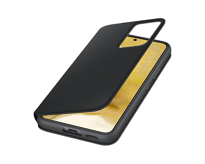 Samsung Smart Clear View Cover Black for Galaxy S22+