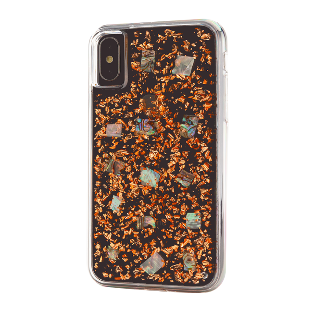 Boomtique Mother of Pearl Rose Gold for iPhone Xs Max