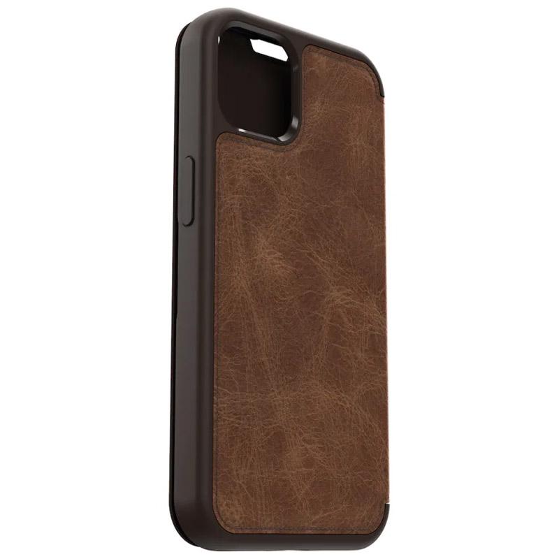 OtterBox Strada Card Folio Wallet Case iPhone 13 (6.1") - Espresso Brown