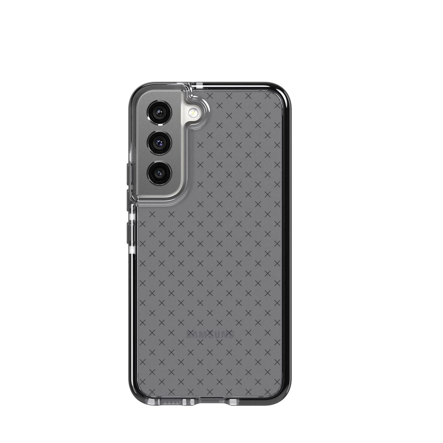 Tech21 Evo Check Case Smokey Black for Galaxy S22