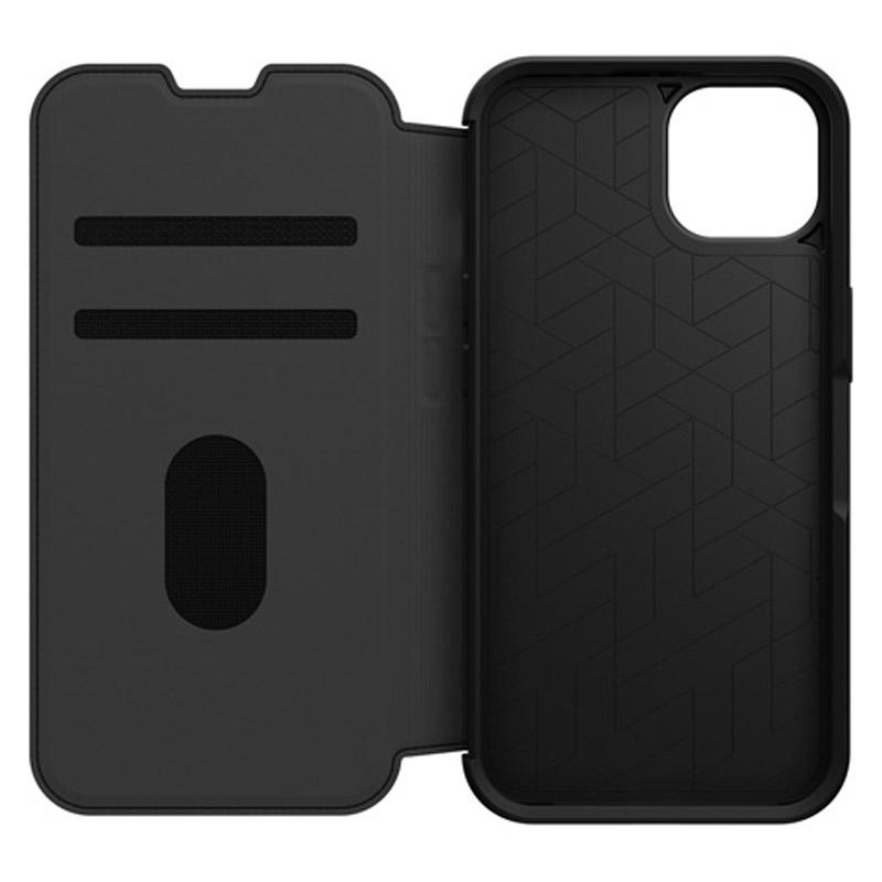 OtterBox Strada Card Folio Wallet Case iPhone 13 - Black
