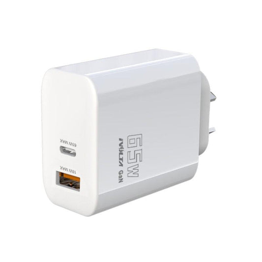 iVolta BOOST↑GaN 65W USB-C PD + USB-A Wall Charger
