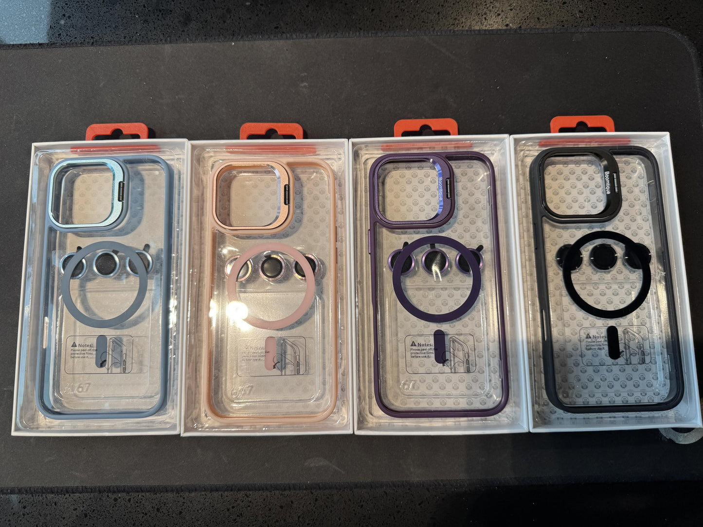 Boomtique iPhone 16 Plus with Stand