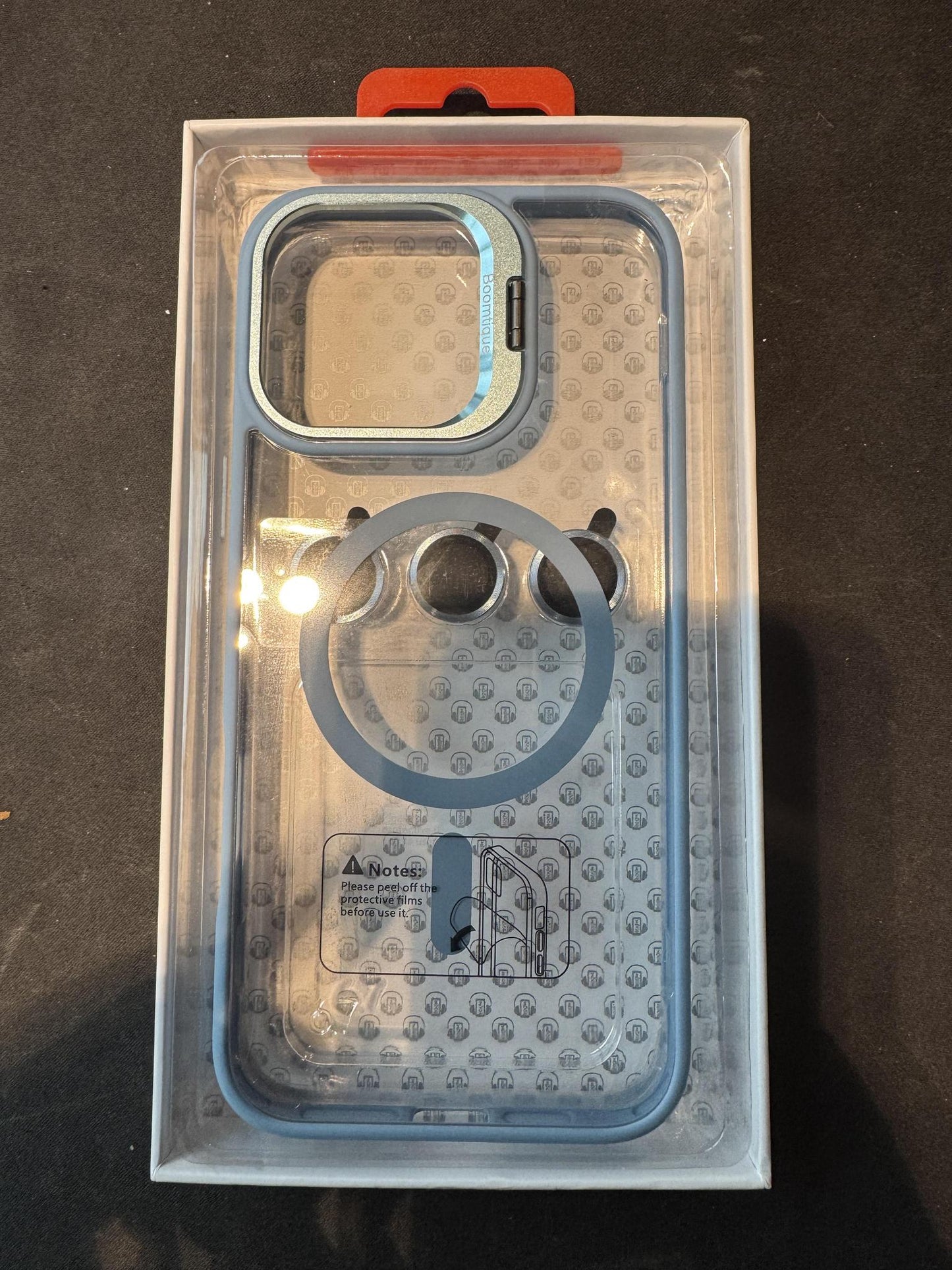 Boomtique iPhone 16 Plus with Stand