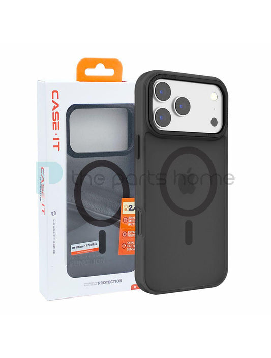 Case-IT Smoke Black iPhone Mag