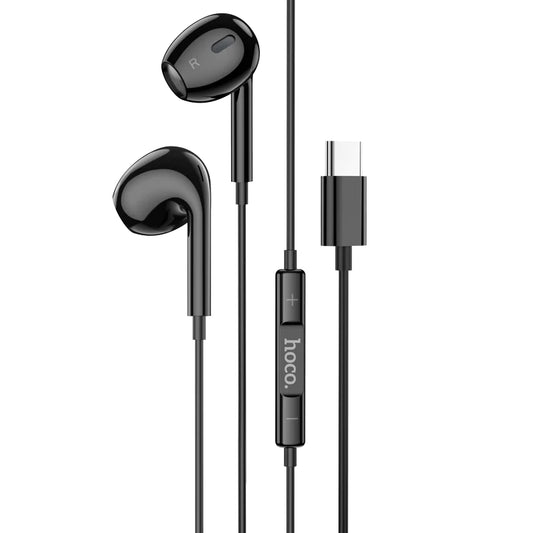 Hoco M101 Wired Earbuds for Type-C - Black