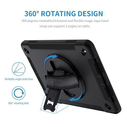 ipad pro 9.7/Air1/Air 2 Rugged case with 360 Rotation