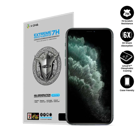 X-One Extreme Shock Eliminator 7H Screen Protector for all iPhones (4th Generation)