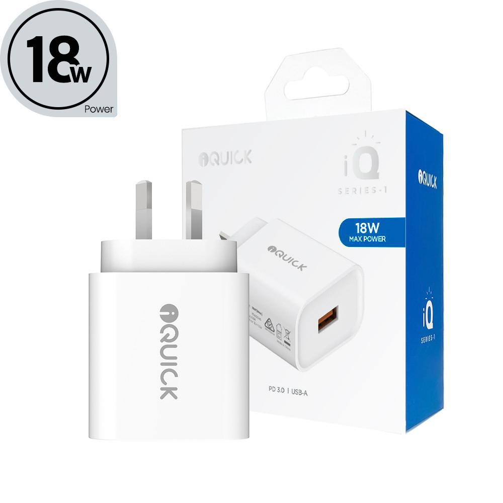 iQuick 18W PD3.0 Charging Adapter - USB A